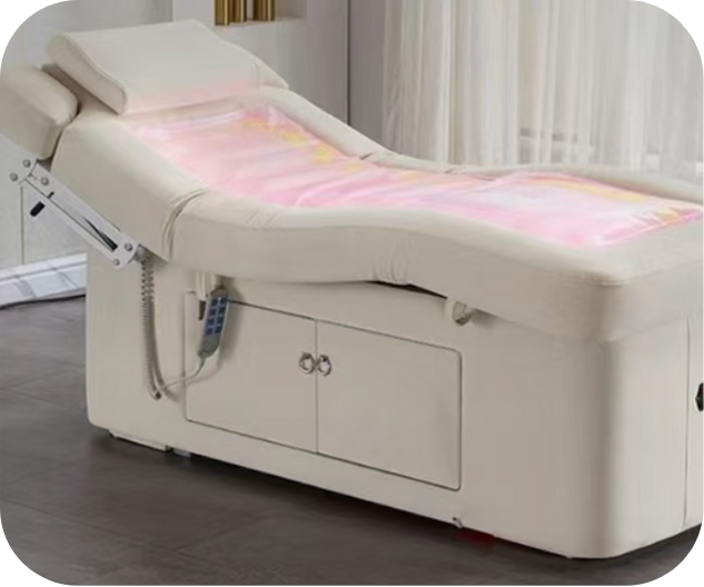 Lift Heated Acupuncture Bed
